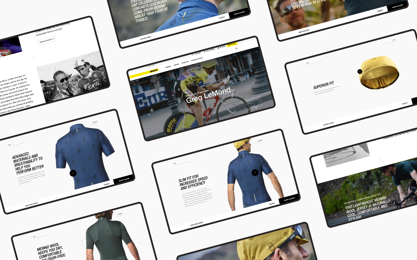 Desktop heros du cyclisme