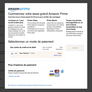 Perpétuation d’abonnement Perpétuation d’abonnement